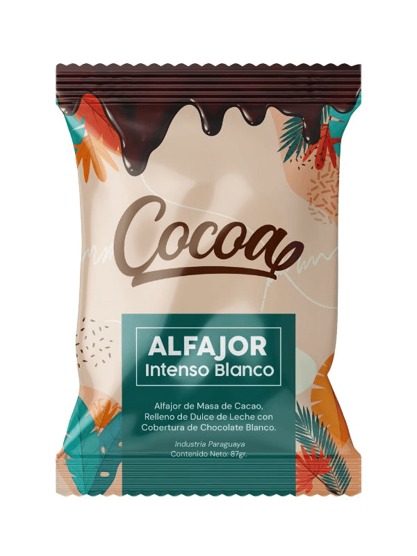Alfajor Intenso Blanco
