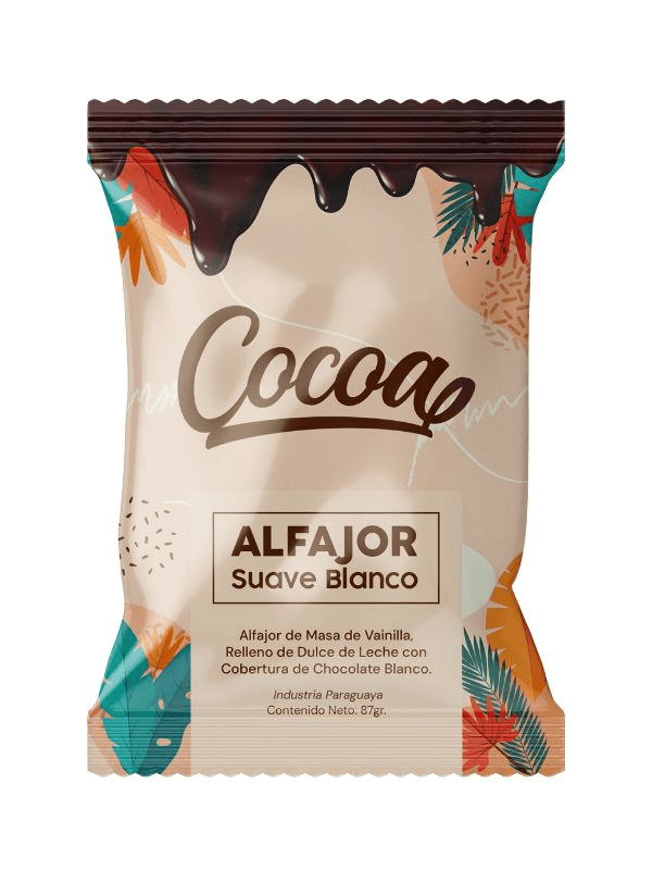 Alfajor Suave Blanco